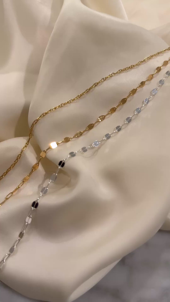 STYLE CHAINS (14K GOLD FILLED OR 925 STERLING SILVER)