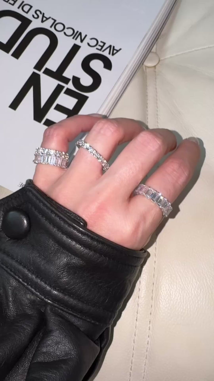 BRILLIANCE BANDS (925 STERLING SILVER)