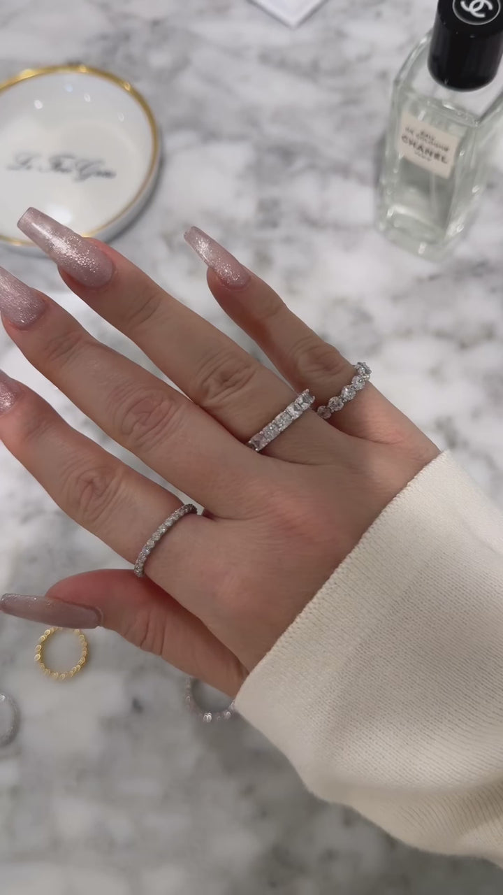 GLACÉ BANDS (925 STERLING SILVER)