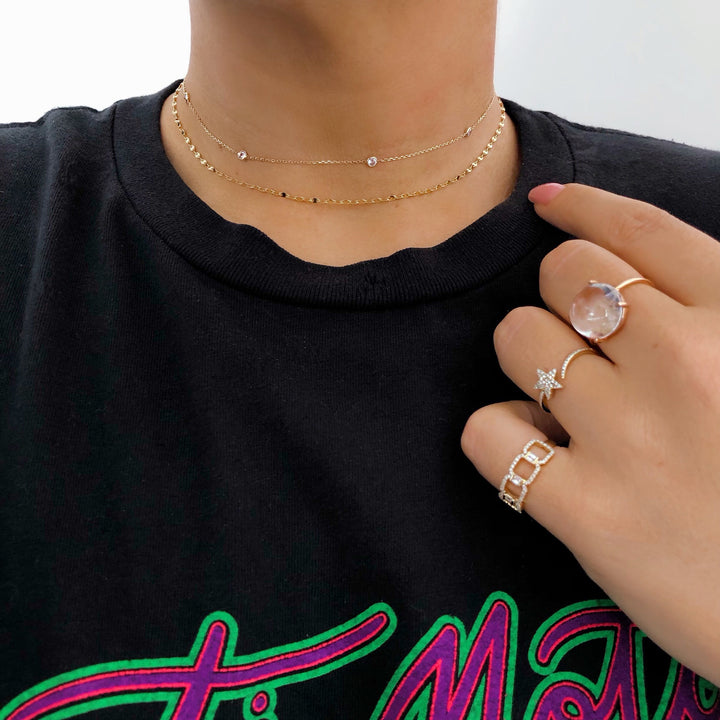 14K T-SHIRT CHAINS