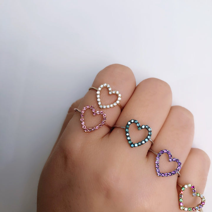 14K CANDY GEM HEARTS