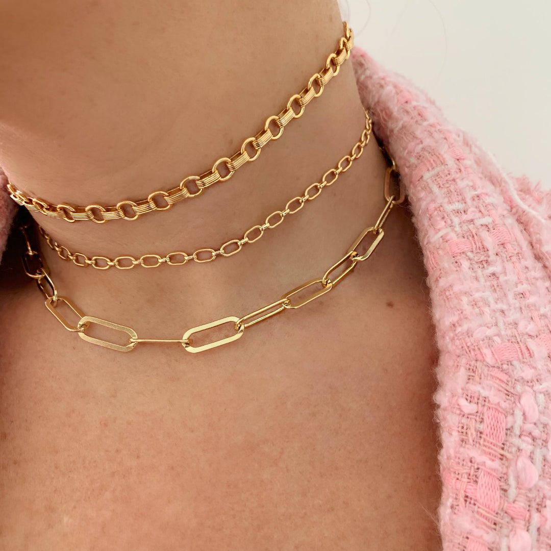 70S DREAM CHOKER (14K GOLD FILLED)