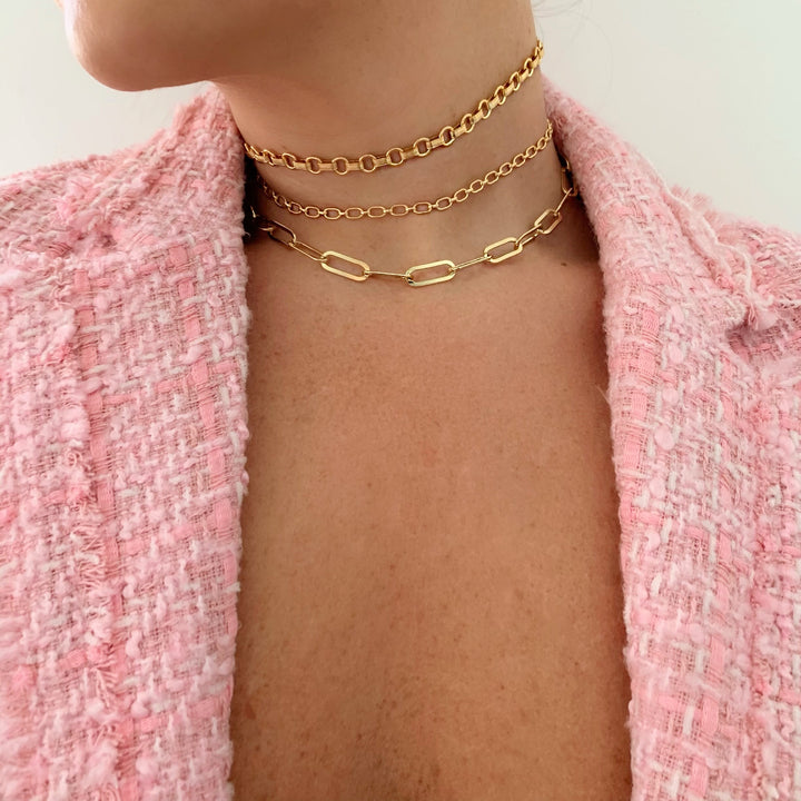 70S DREAM CHOKER (14K GOLD FILLED)