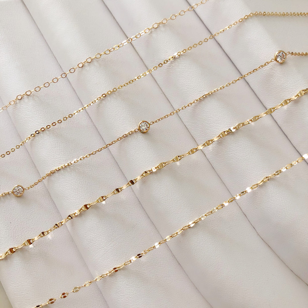 14K T-SHIRT CHAINS