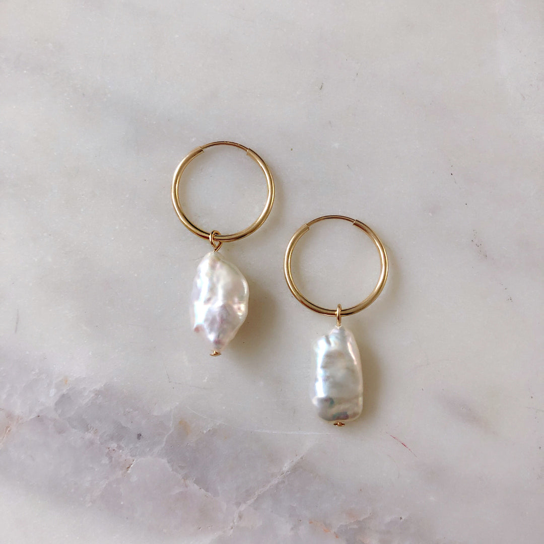 MINI PEARL MELTS SET (14K GOLD FILLED OR STERLING SILVER)