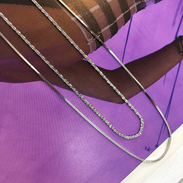 DIAMOND CHAIN (925 STERLING SILVER) HRH COLLECTION