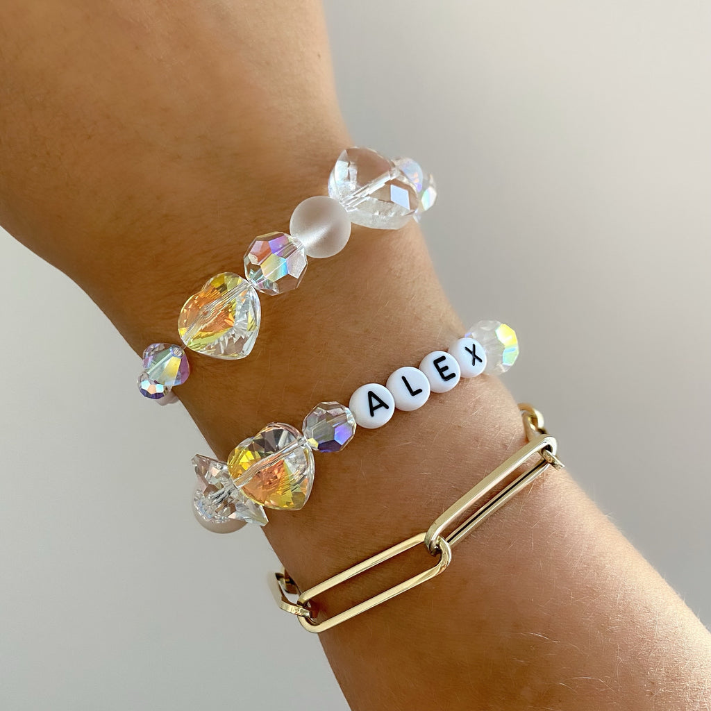Crystal Charm Bracelets For Women | Snowflake Jewelry
