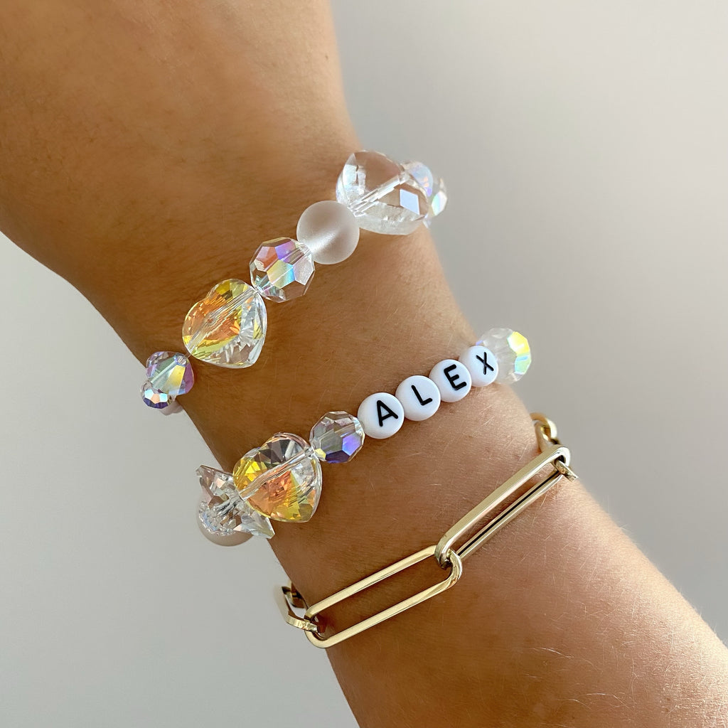 AB CRYSTAL DREAM ID BRACELET