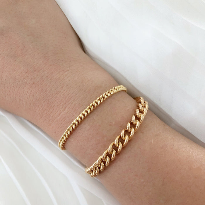 TOUS LES JOURS STACK (14K GOLD FILLED OR 925 STERLING SILVER)