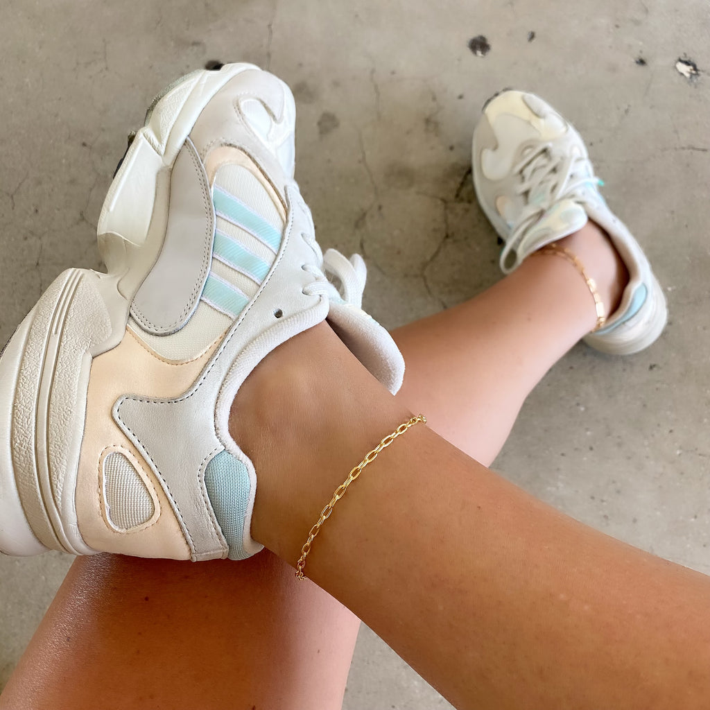 BEACH CLUB ANKLETS (14K GOLD FILLED)