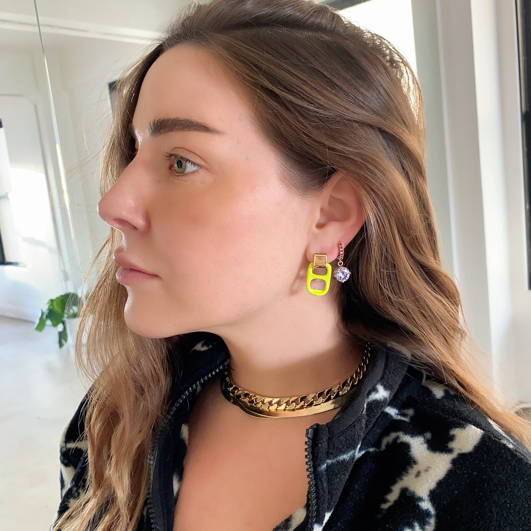 DIET SODA EARRINGS