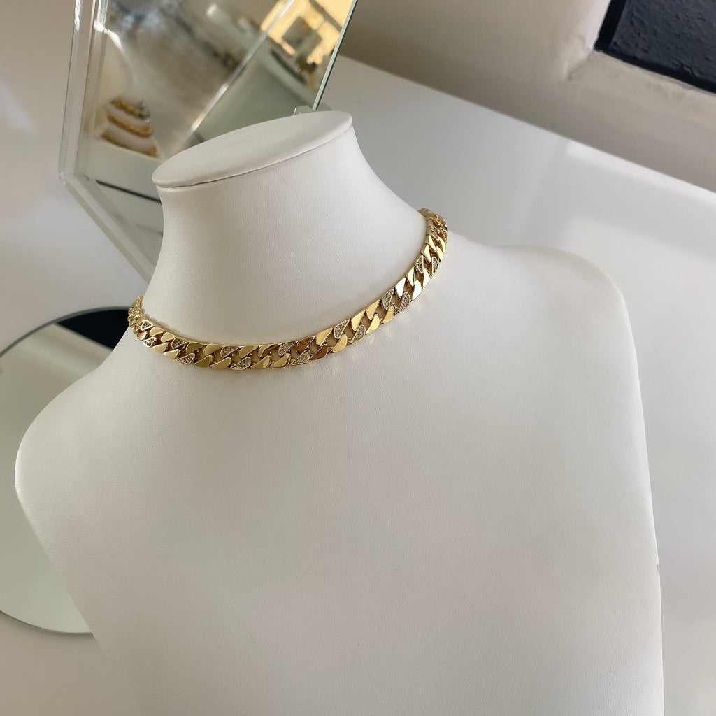 RUE PAVÉ (NECKLACE & BRACELET)