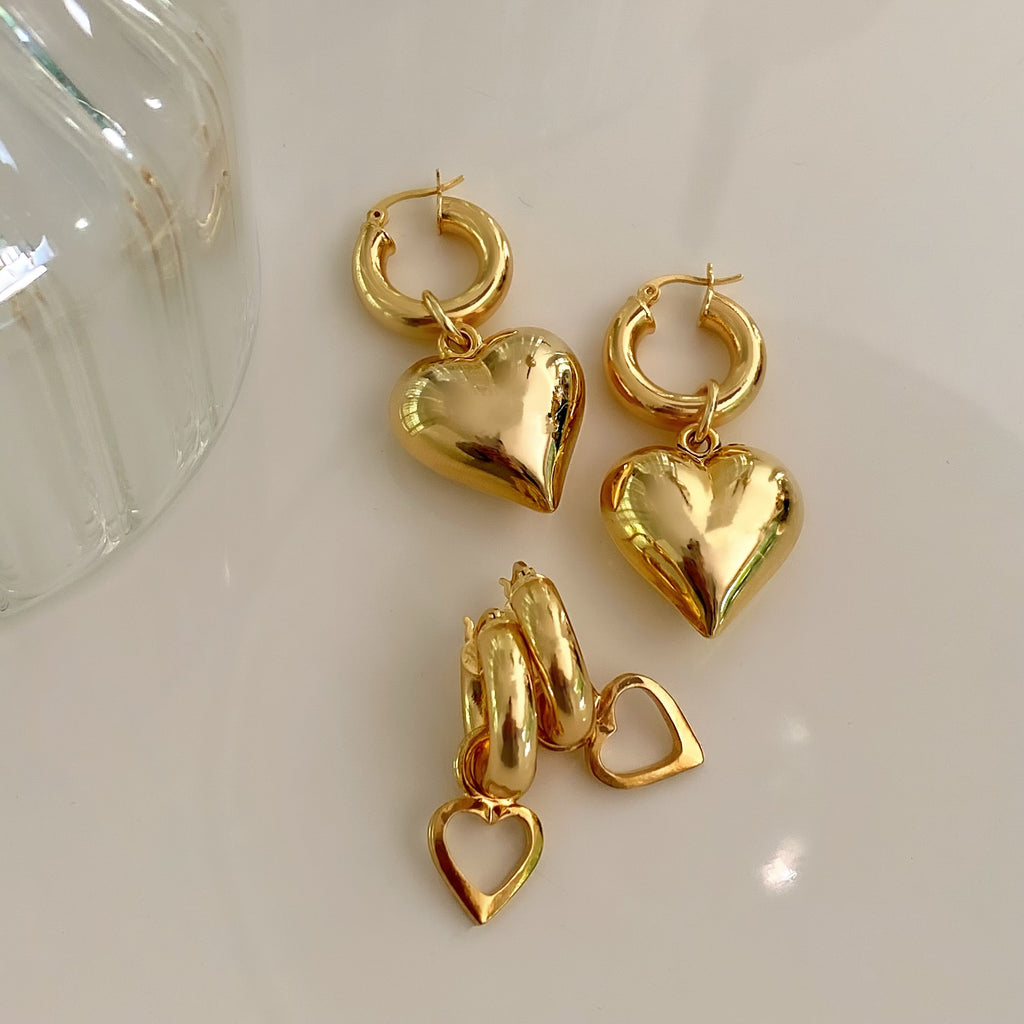 ICONIC 90s BARBIE HOOPS (SILVER & GOLD)