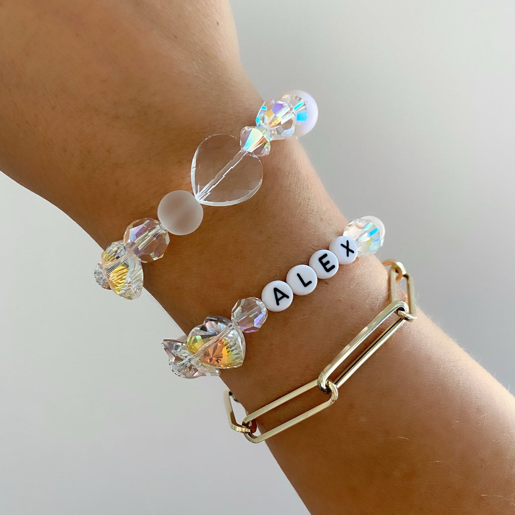 AB CRYSTAL DREAM ID BRACELET