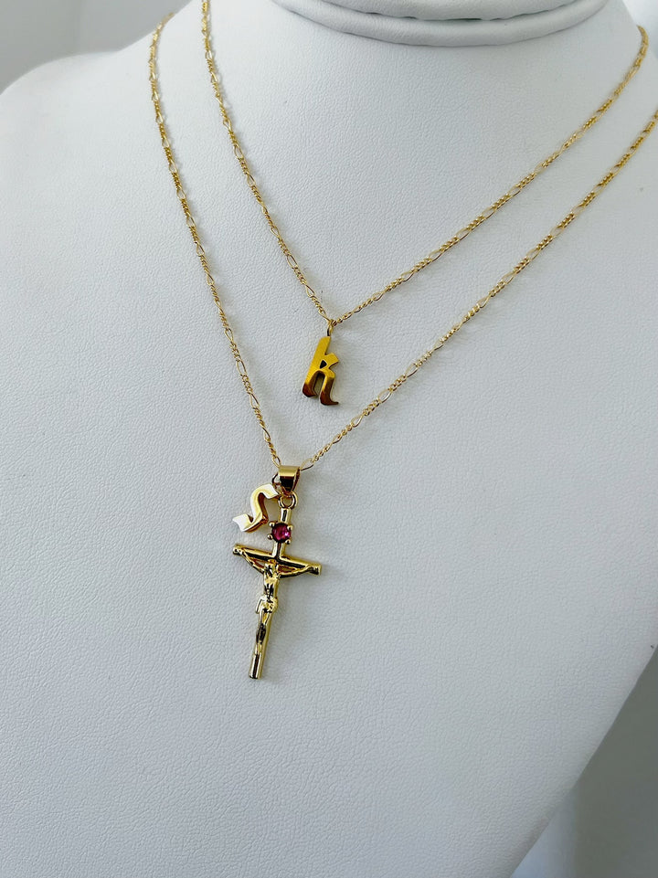 ANGEL BABE NECKLACE (14K GOLD FILLED)