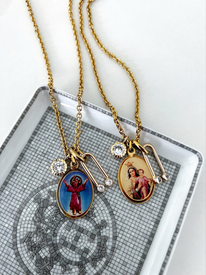 HOLY ICON CHARM NECKLACE