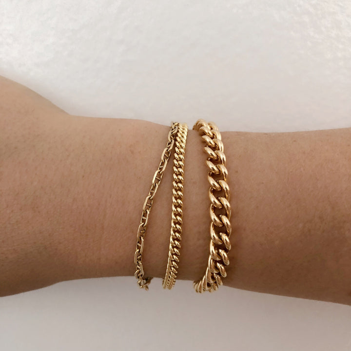 TOUS LES JOURS STACK (14K GOLD FILLED OR 925 STERLING SILVER)