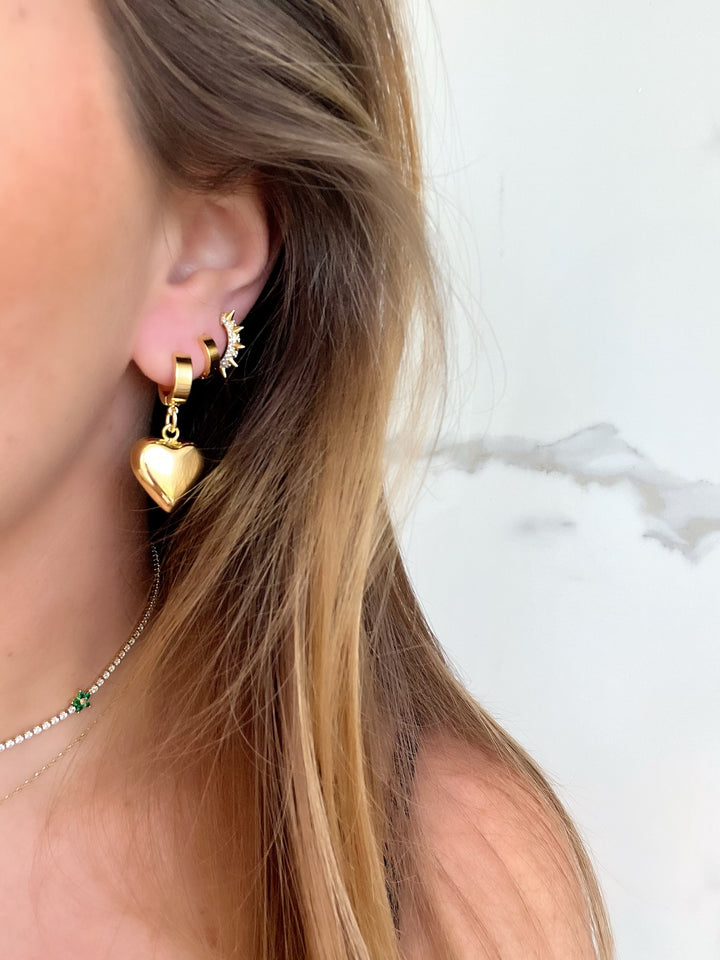 PAVÉ SPIKE HOOPS