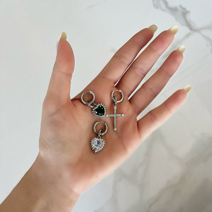 COEUR NOIR HOOPS